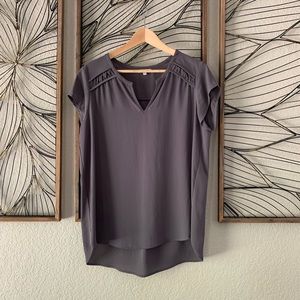 Pleione Shoet Sleeves Blouse